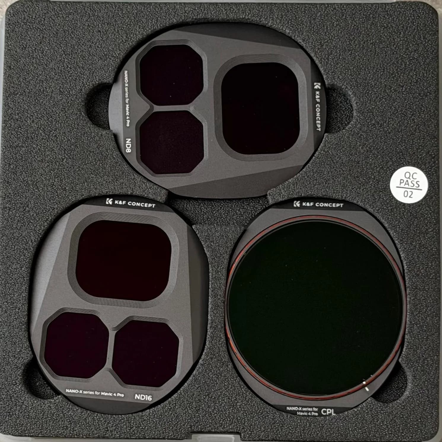 DJI Mavic 4 Pro - Filtra ND/PL dhe CPL - K&F Concept 2