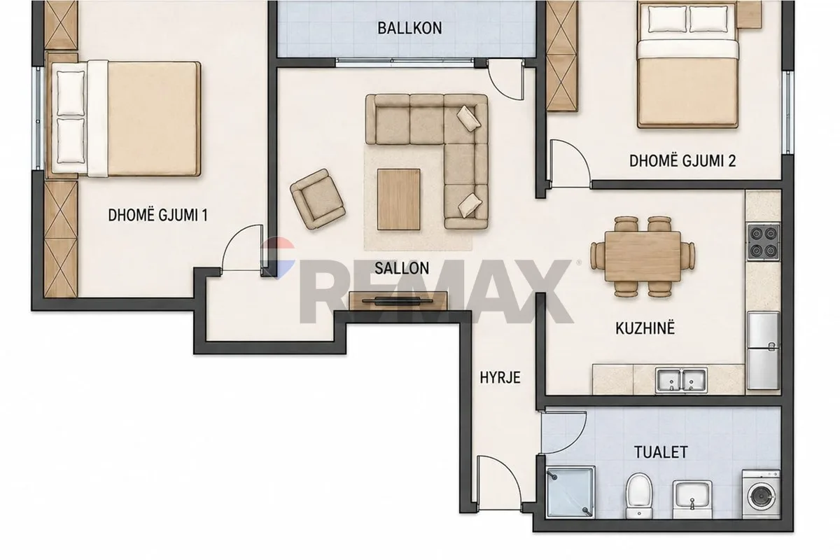 Shitet Apartament 2+1 | Ish Fusha e Aviacionit 4