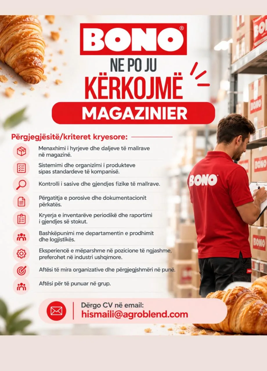 KERKOHET MAGAZINIER